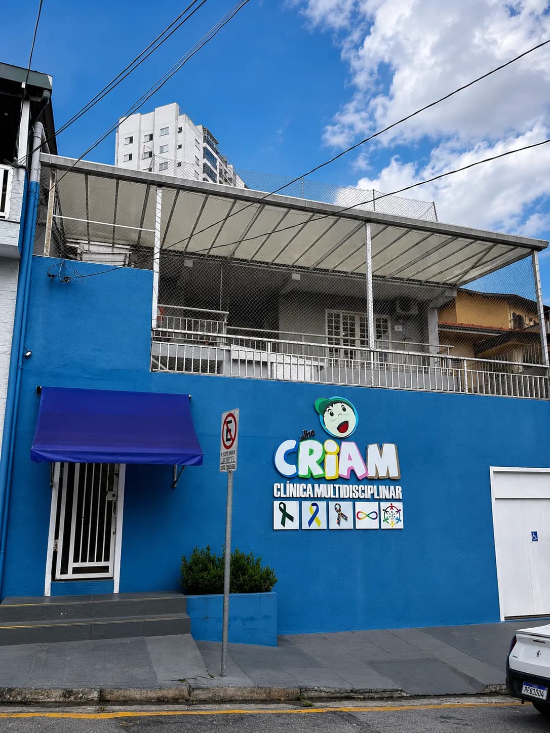 Fachada da Unidade 1 do Instituto Criam em Osasco
